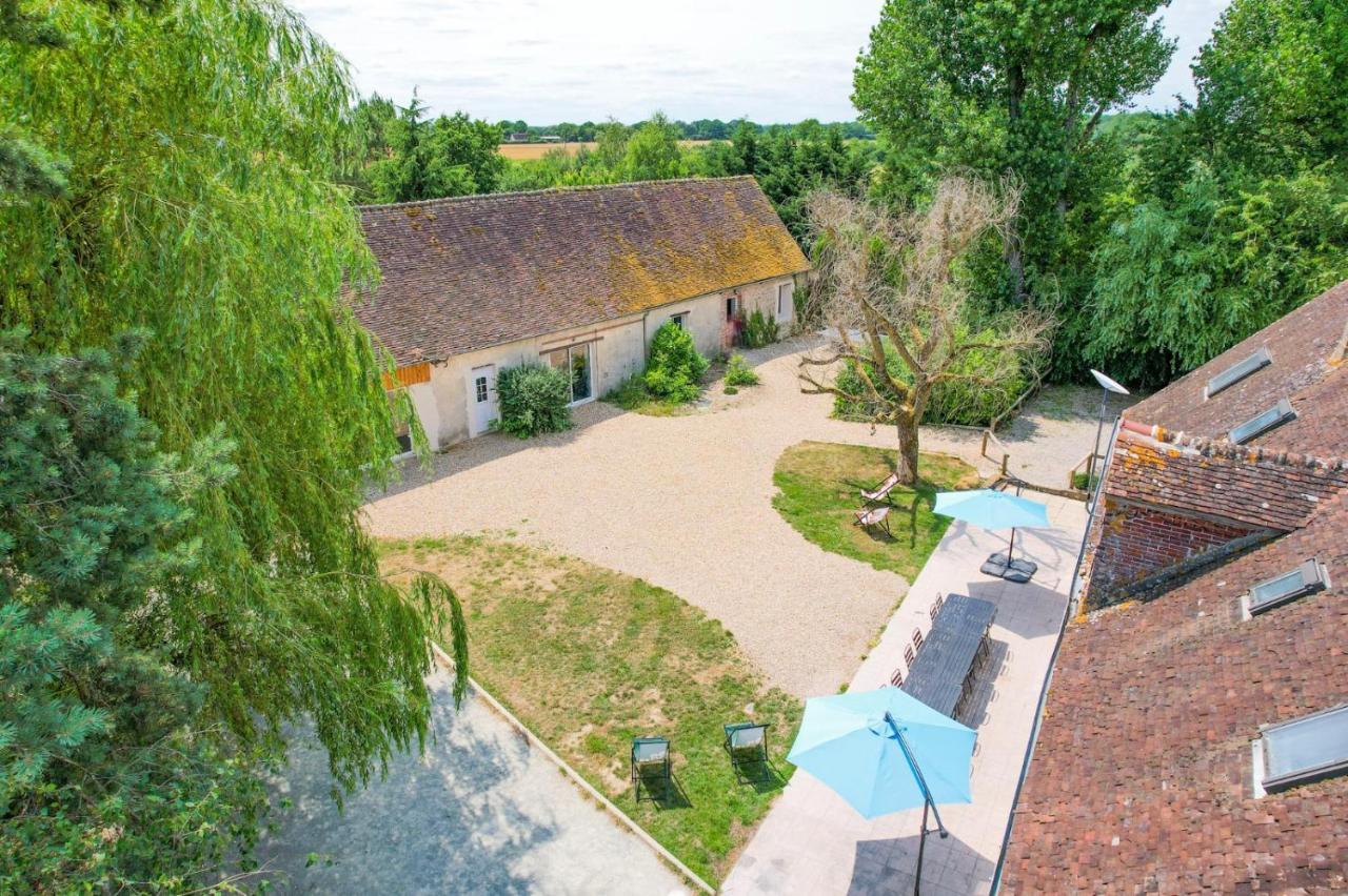 Crazy Villa Champs Corons 61 - Interior Heated Pool - 2H From Paris - 30P Les Menus Exterior foto